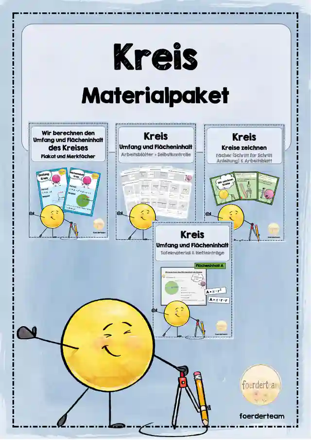 Materialpaket: Kreis - Umfang und Flächeninhalt