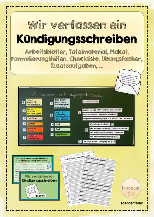Kündigungsschreiben verfassen – Schritt für Schritt