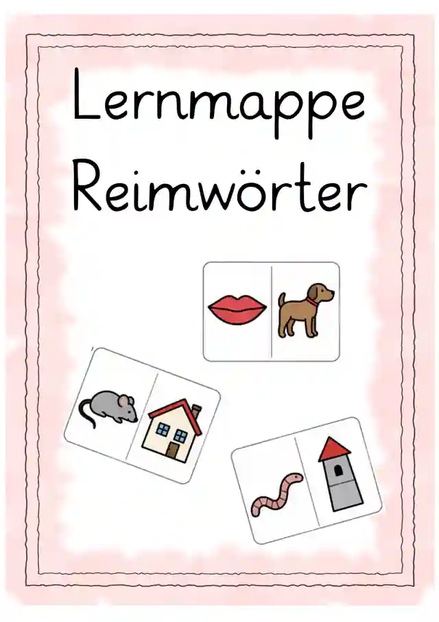 Klettmappe Anfangsunterricht Deutsch Reimwörter