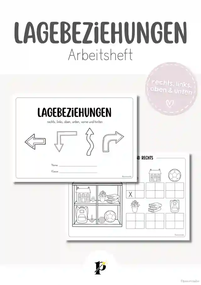 Lagebeziehungen - Arbeitsheft