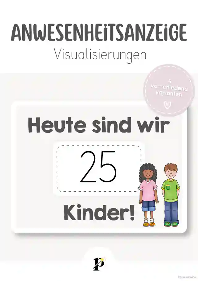 Anwesenheitsanzeige – Visualisierung für den Klassenraum
