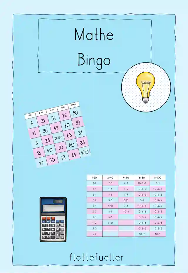 Mathe - Bingo