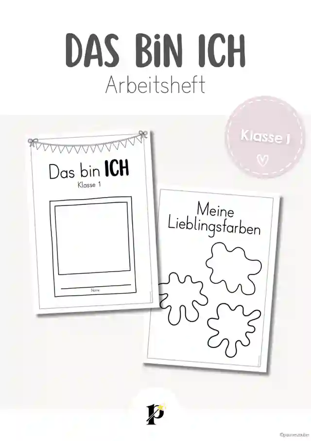 Das bin ICH - Arbeitsheft (Klasse 1)