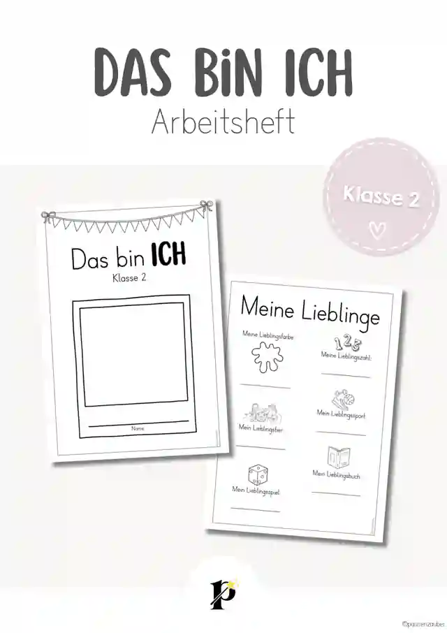 Das bin ICH - Arbeitsheft (Klasse 2)