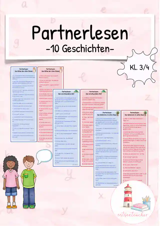 Partnerlesen/ Dialoglesen Leseflüssigkeit Leseförderung (Kl. 3/4)
