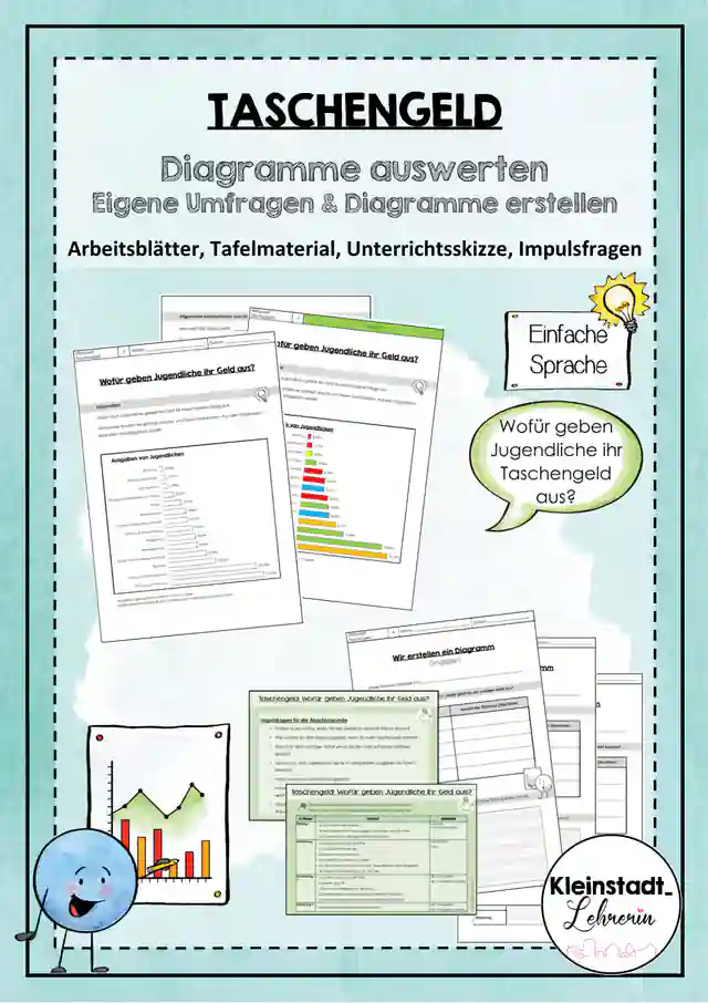 Taschengeld & Konsumverhalten (Diagramme)