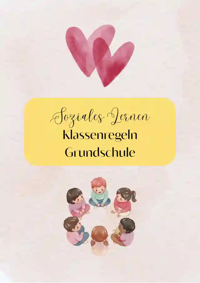 Soziales Lernen - Klassenregeln | Grundschule