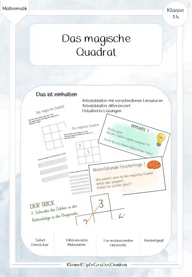 Das magische Quadrat