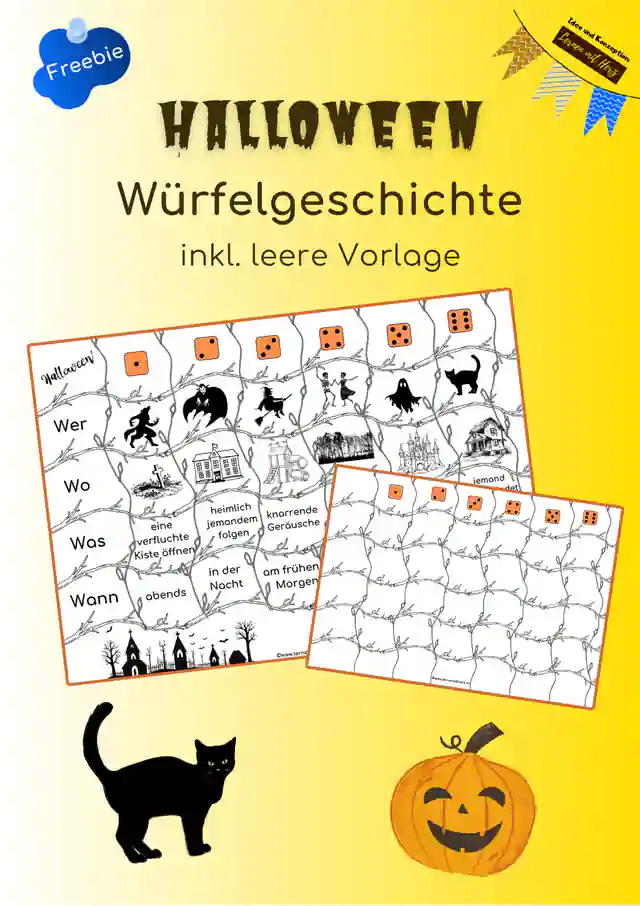 Halloween Würfelgeschichte