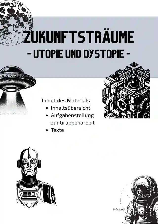 Zukunftsträume - Dystopie und Utopie