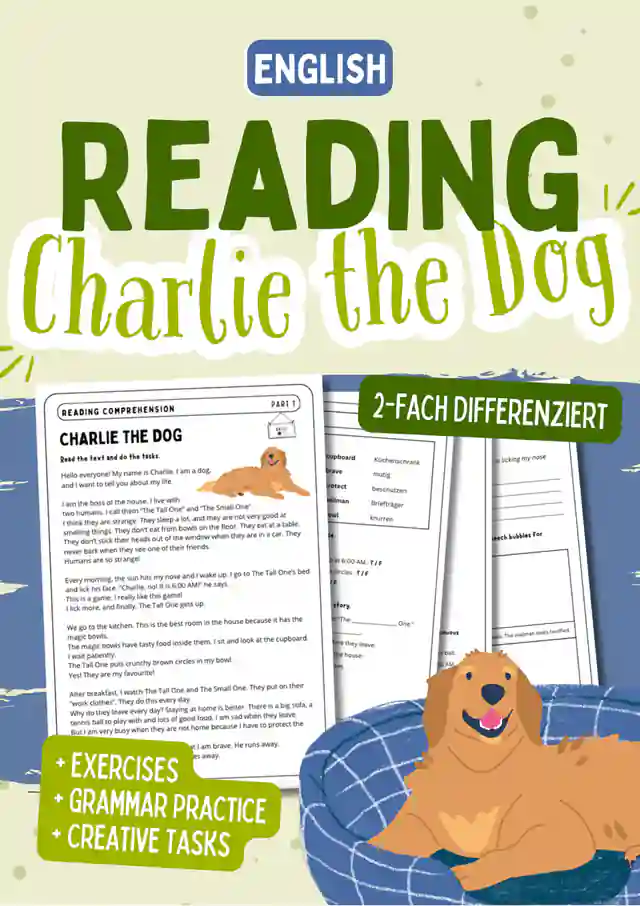 Reading Comprehension - Charlie the Dog (Part 1)