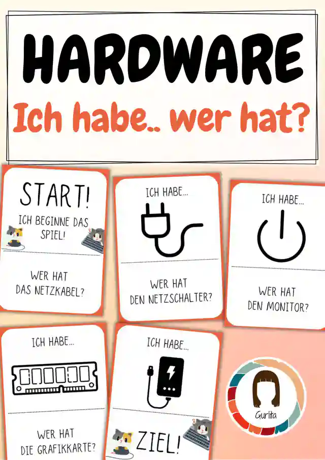 Hardware Spiel (Ich habe... Wer hat..?) | Informatik