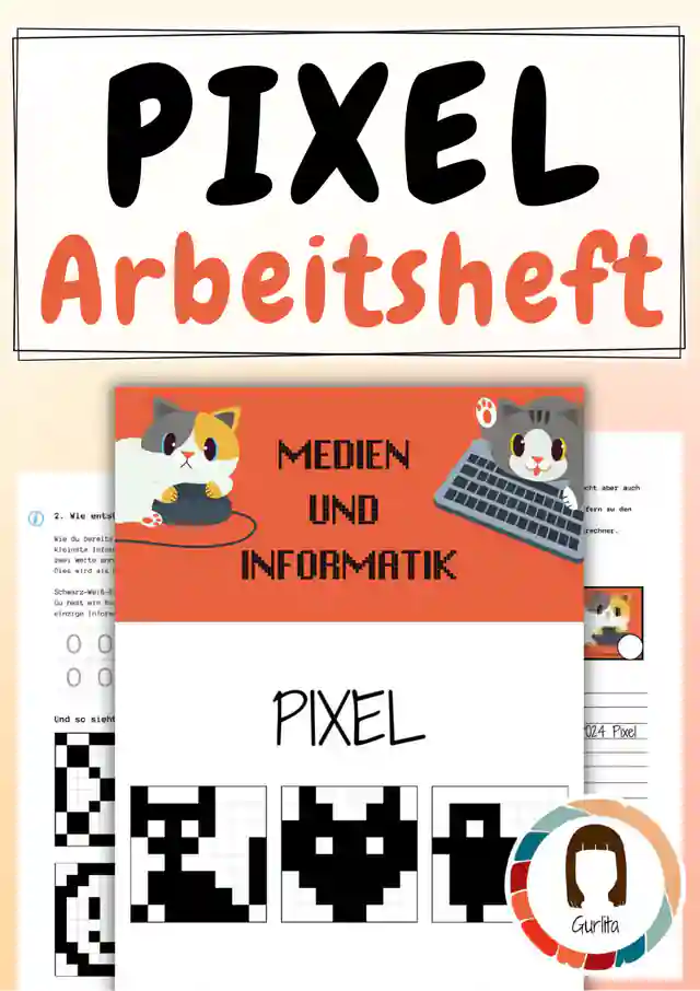 Pixel - Arbeitsheft mit Lösungen