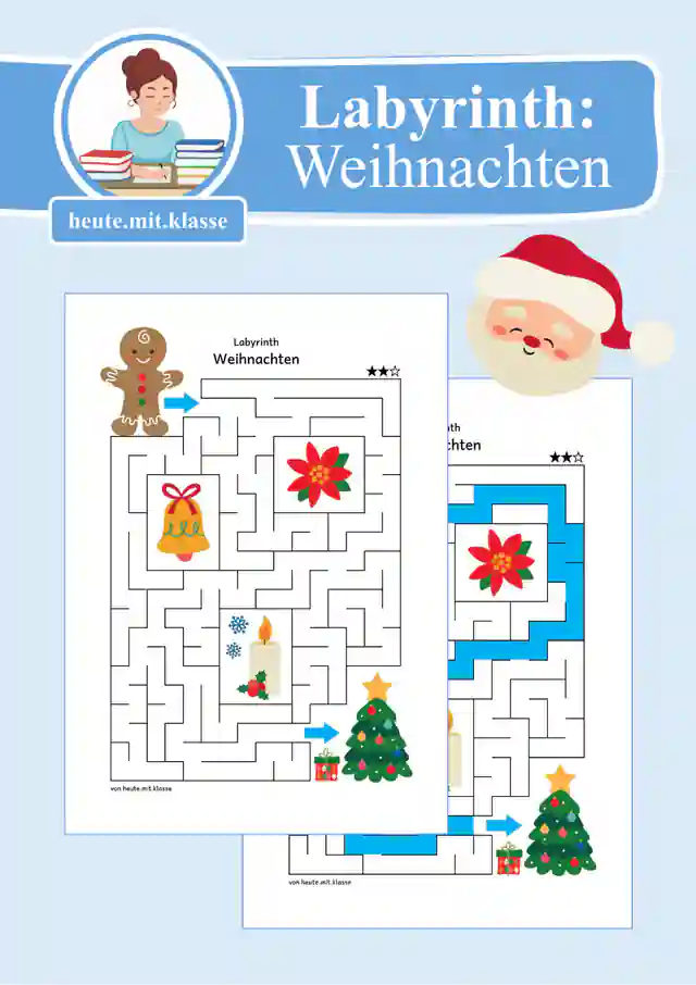 Labyrinth: Weihnachten & Advent (1. & 2. Klasse)
