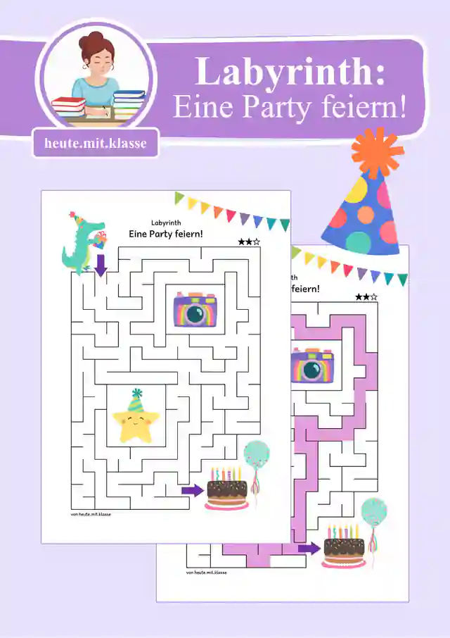 Labyrinth: Party & Geburtstag (1. & 2. Klasse)