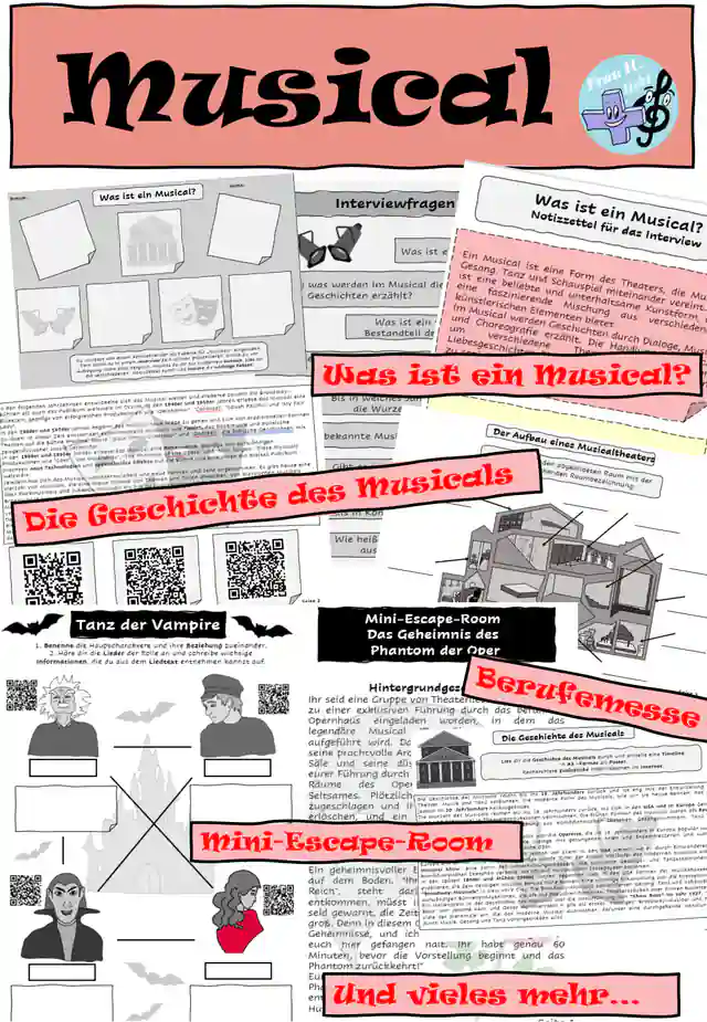 Musical Unterrichtsreihe Klasse 8 bis 10