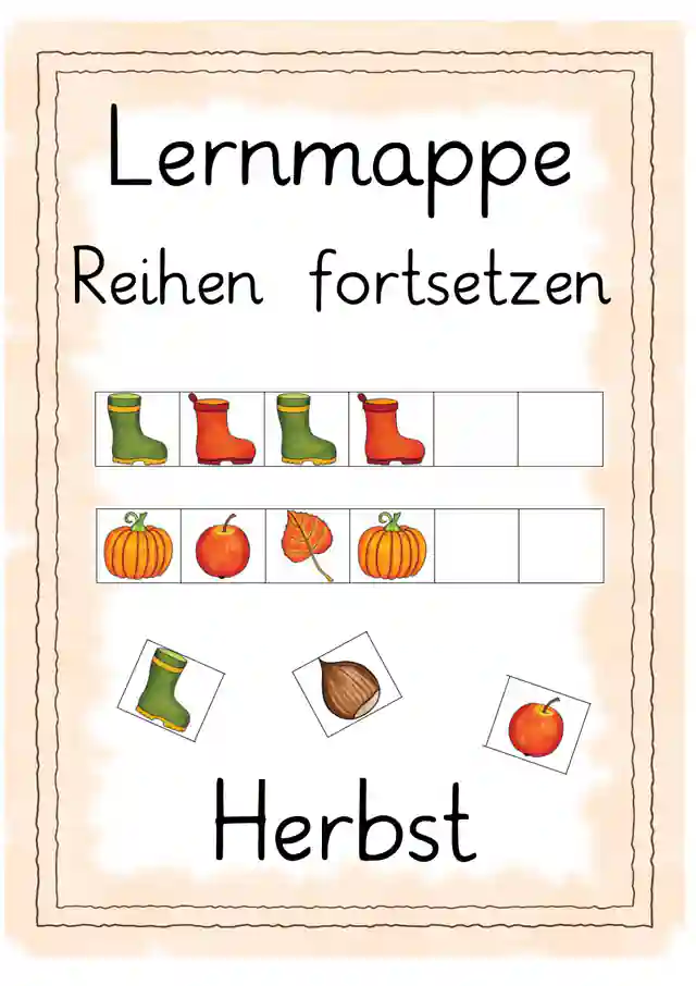 Lernmappe Anfangsunterricht Mathe Pränumerik