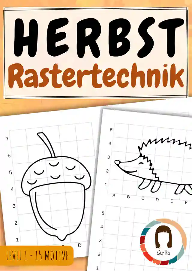 Rastertechnik Herbst Level 1 - Zeichnen lernen