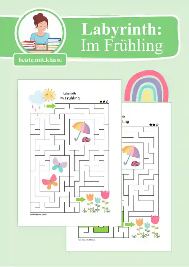 Labyrinth: Frühling (1. & 2. Klasse)