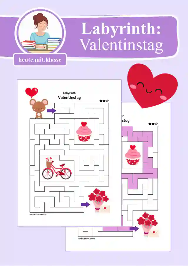 Labyrinth: Valentinstag (1. & 2. Klasse)