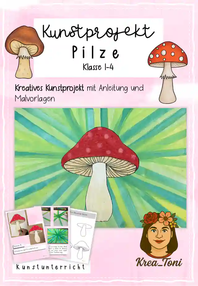 Kunstprojekt Pilze