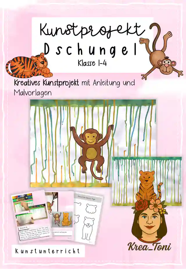 Kunstprojekt Dschungel, Klasse 1-4