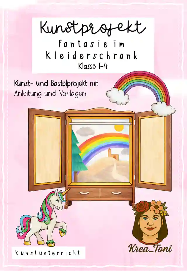 Kunstprojekt Fantasie im Kleiderschrank, Klasse 1-4
