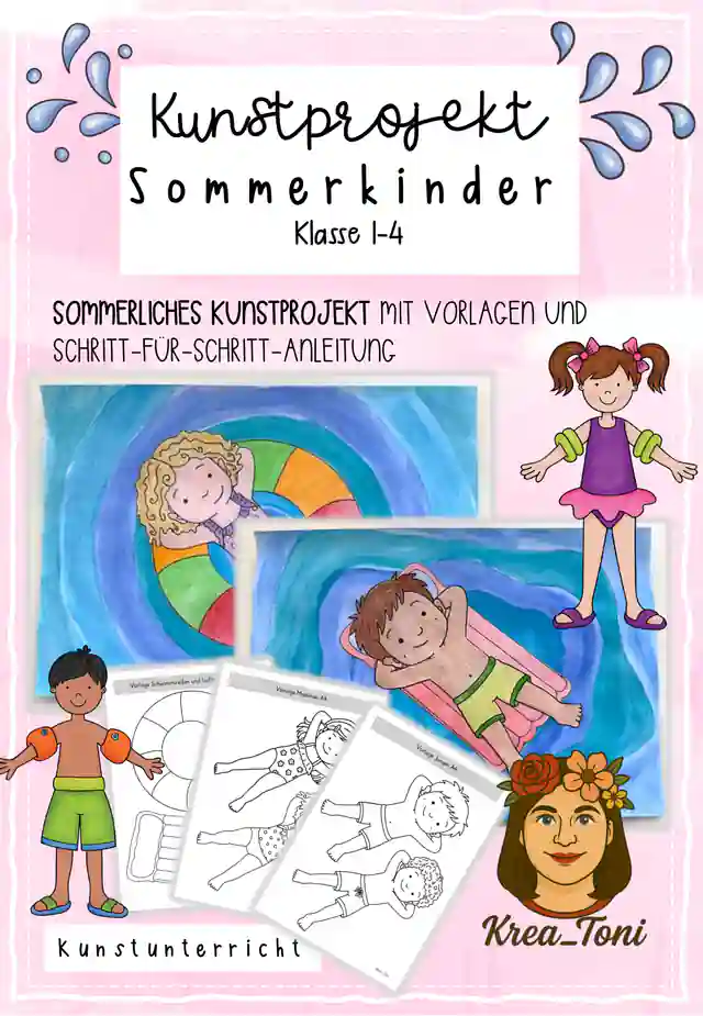 Kunstprojekt Sommerkinder, Klasse 1-4