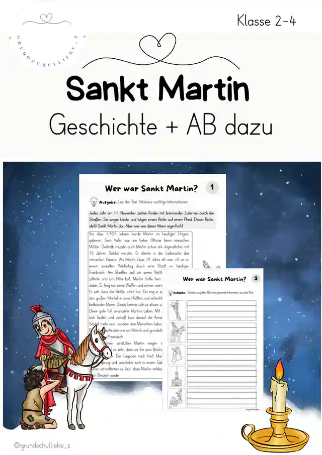 Sankt Martin - die Geschichte (+AB)