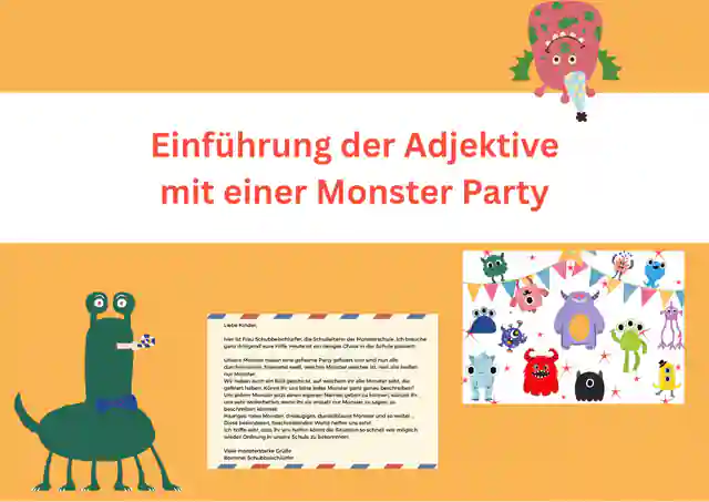 Monsterstarke Adjektiveinführung
