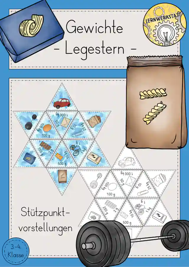 Gewichte Stützpunktvorstellungen Legestern