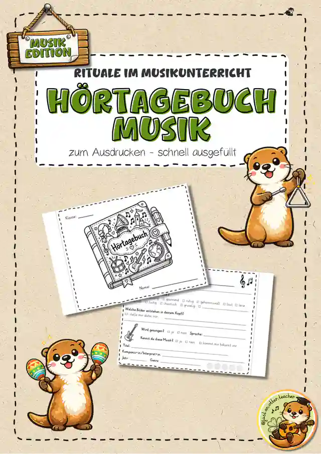Hörtagebuch ⎪Rituale Musikunterricht