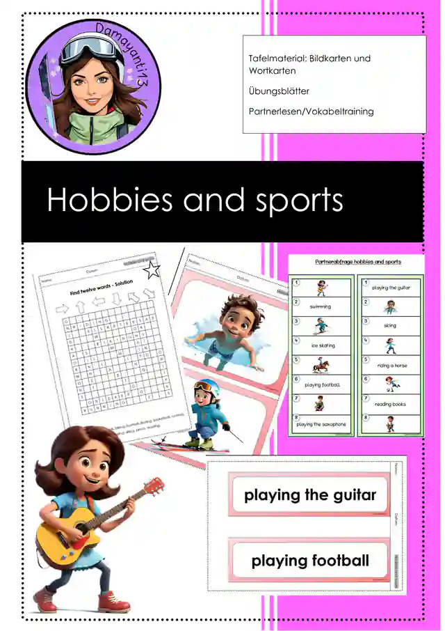 Englisch Grundschule - Hobbys and Sports