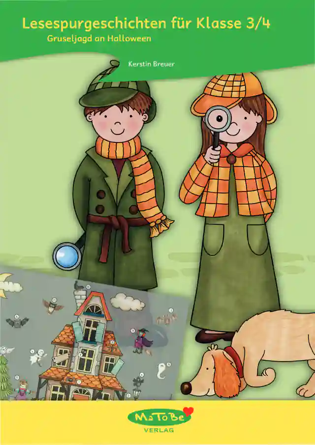 Kerstin Breuer: Lesespurgeschichten 3/4 - Gruseljagd an Halloween